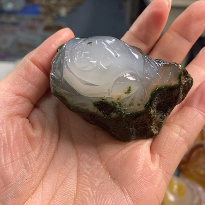 玛瑙/玉髓吊坠(不含链)未镶嵌