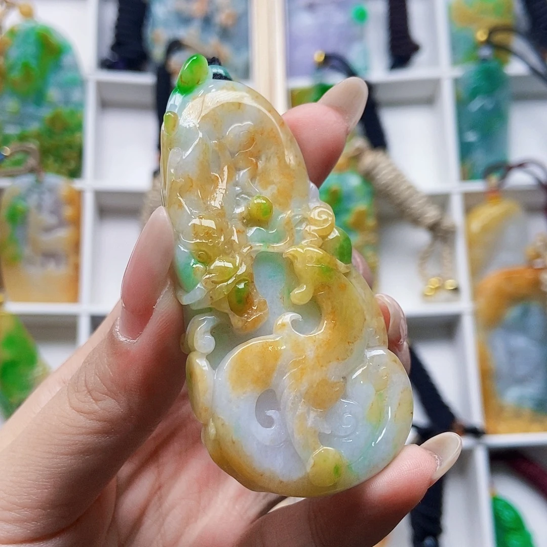 定制翡翠未镶嵌天然翡翠A货