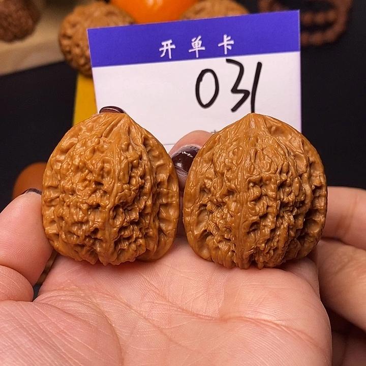 吊坠桃核文玩核桃南疆石38全品