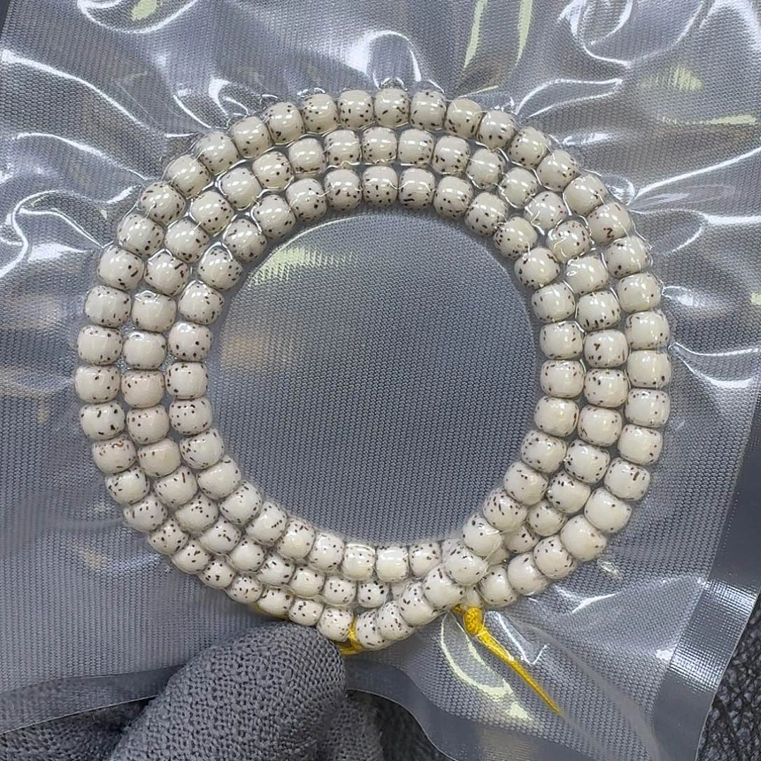 星月菩提手串7*6原生态大留白长串