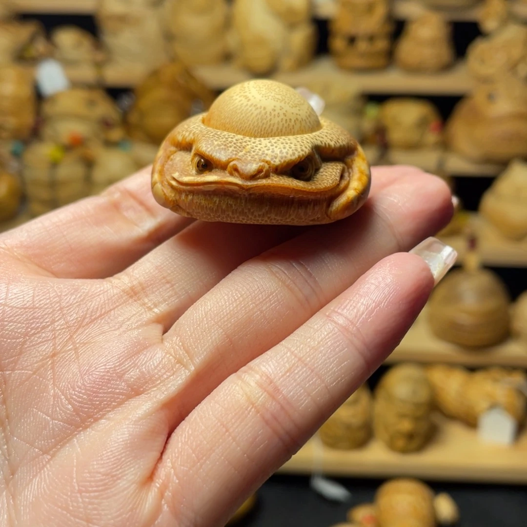 竹类把件镕**今竹雕作品