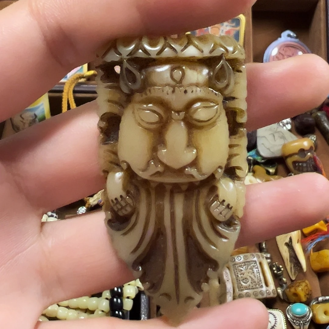 牛骨手串/手链牛牛骨雕刻骨牌
