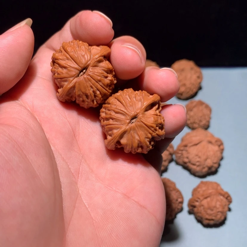 【闪购商品】把件文玩核桃红豆