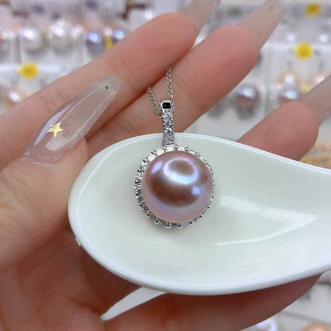 颈饰淡水珍珠合金