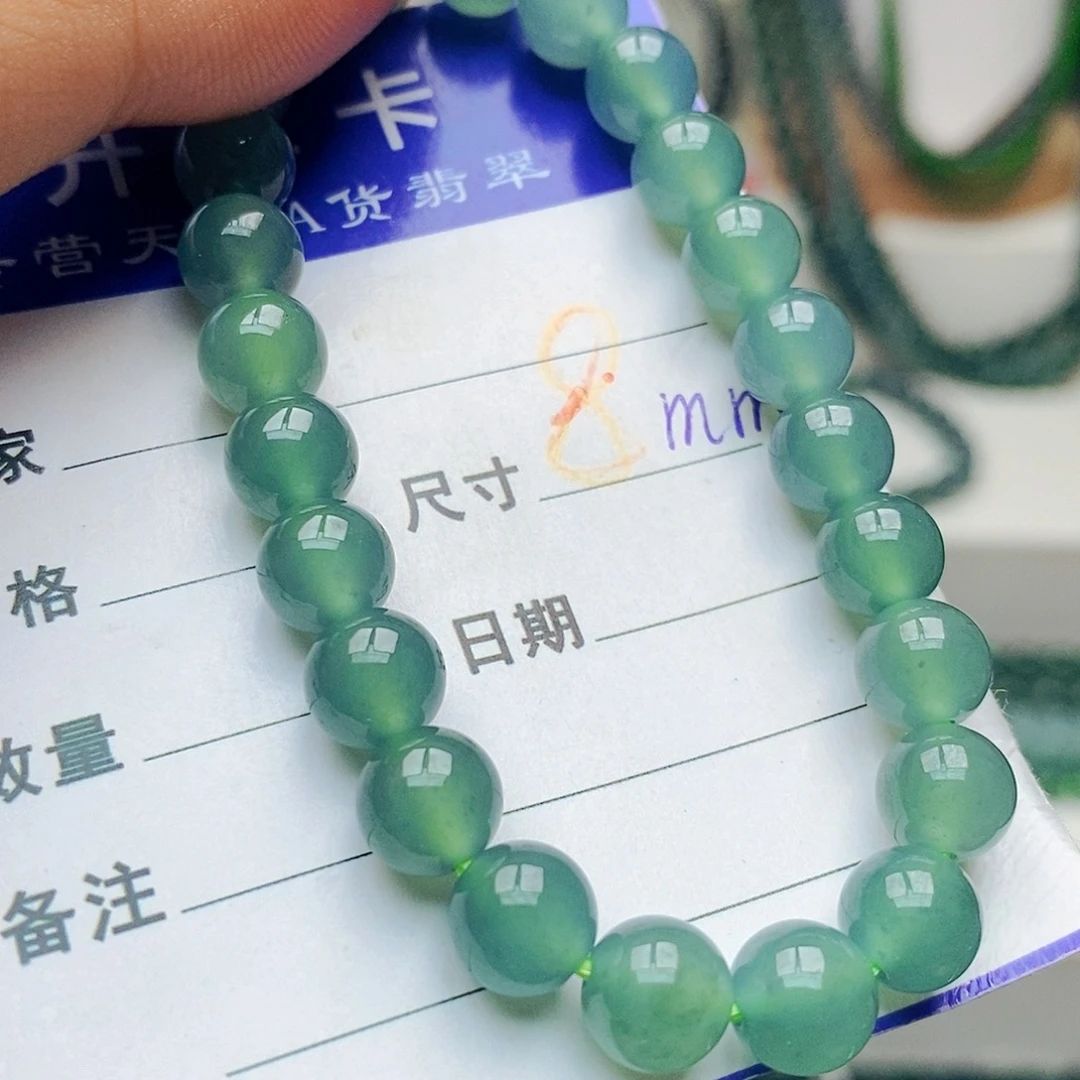 翡翠未镶嵌手链翡翠