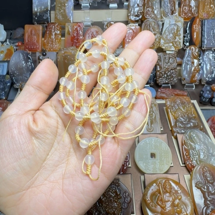 玛瑙/玉髓颈饰未镶嵌酒***蛋