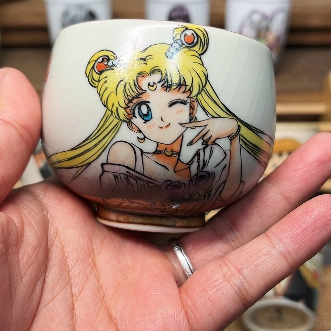 杯景德镇手绘主人杯