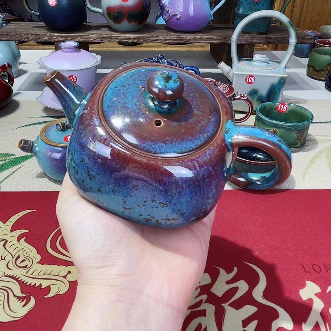 壶禹州钧瓷艺术作品