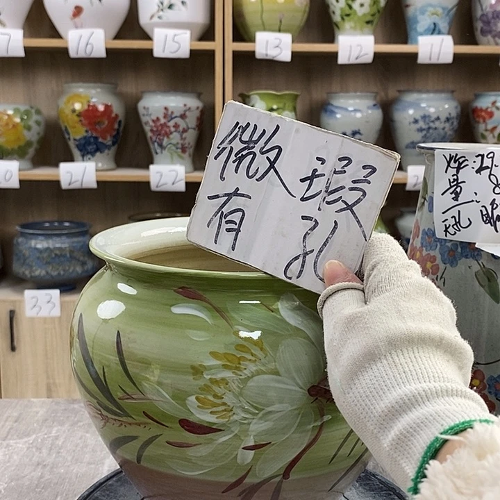 缸13xc景德镇陶瓷花盆