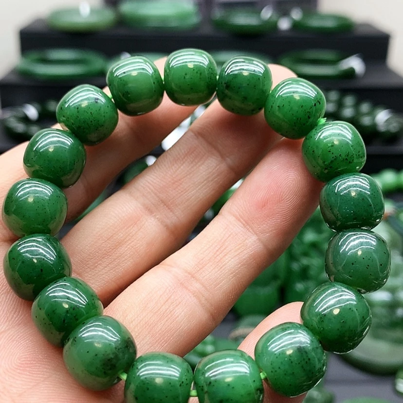 【闪购商品】和田玉（碧玉）手链未镶嵌