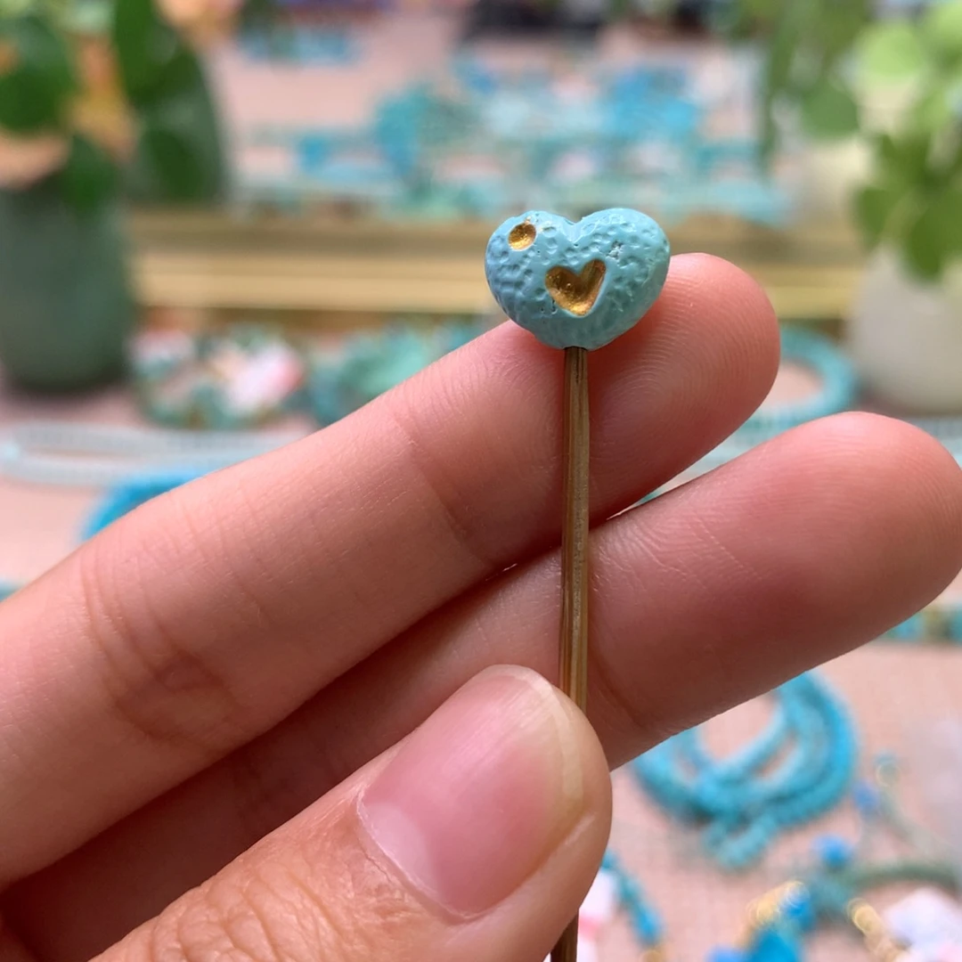 绿松石未镶嵌配饰