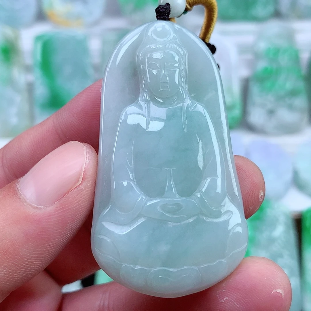 颈饰未镶嵌翡翠翡翠吊坠