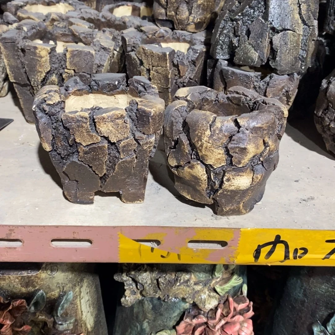 红陶青藤花器多肉花盆