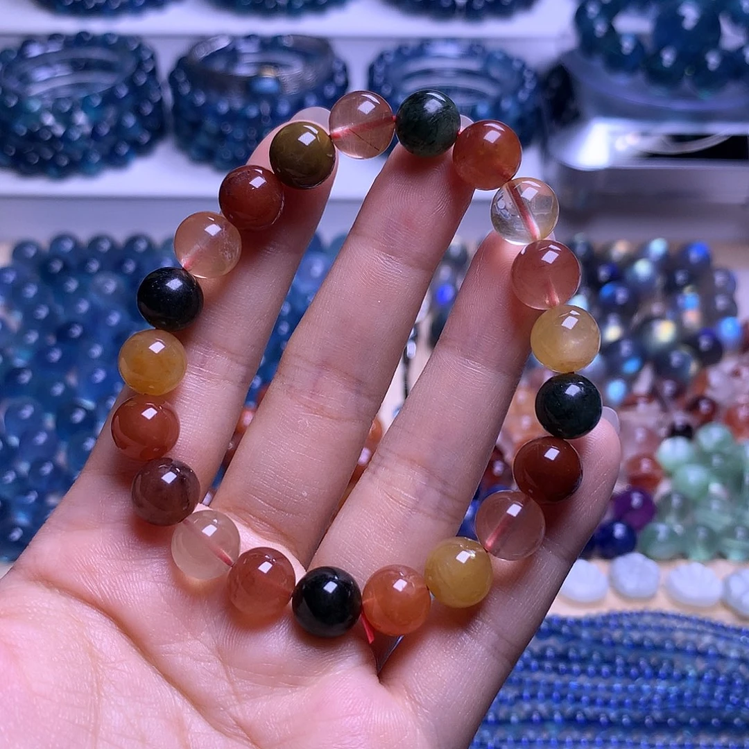 水晶手链未镶嵌多样性