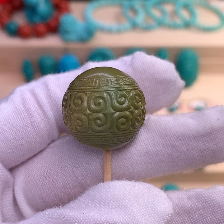 绿松石配珠卡22.7未镶嵌