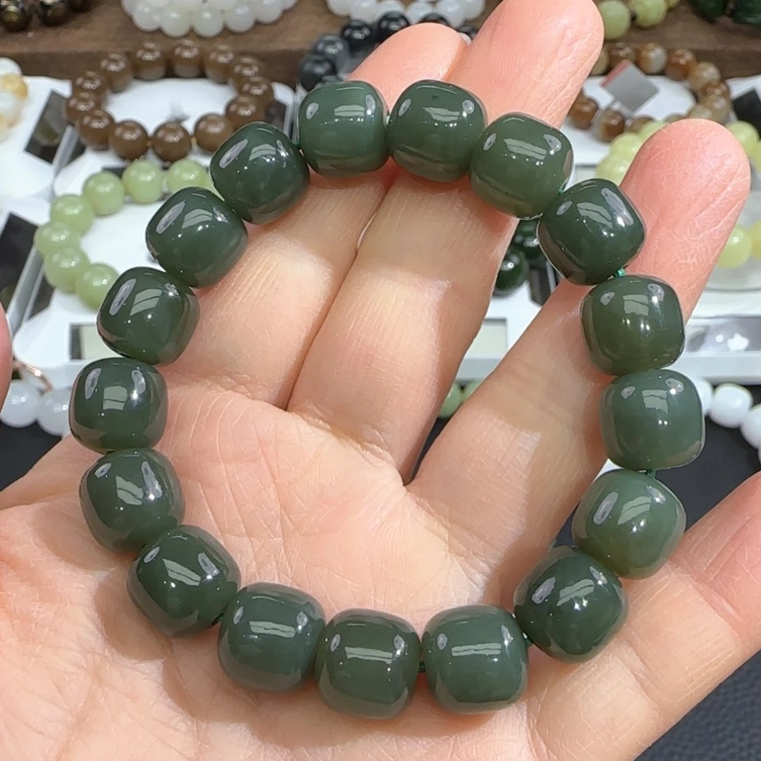 和田玉手链未镶嵌