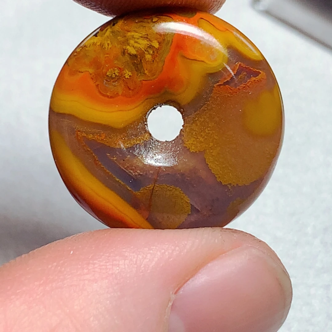 香***界玛瑙/玉髓未镶嵌战国红