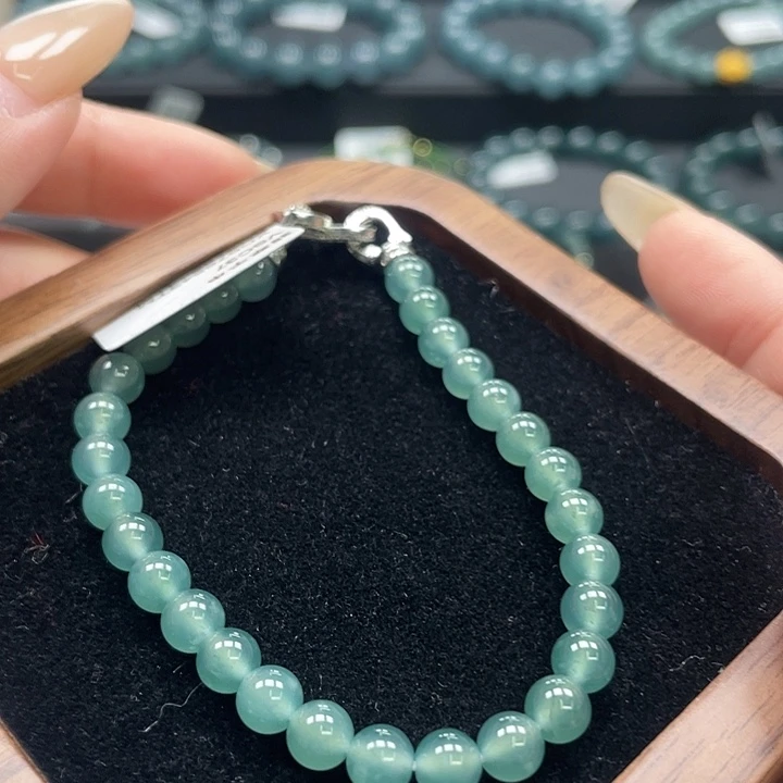 翡翠未镶嵌套链天然a货翡翠