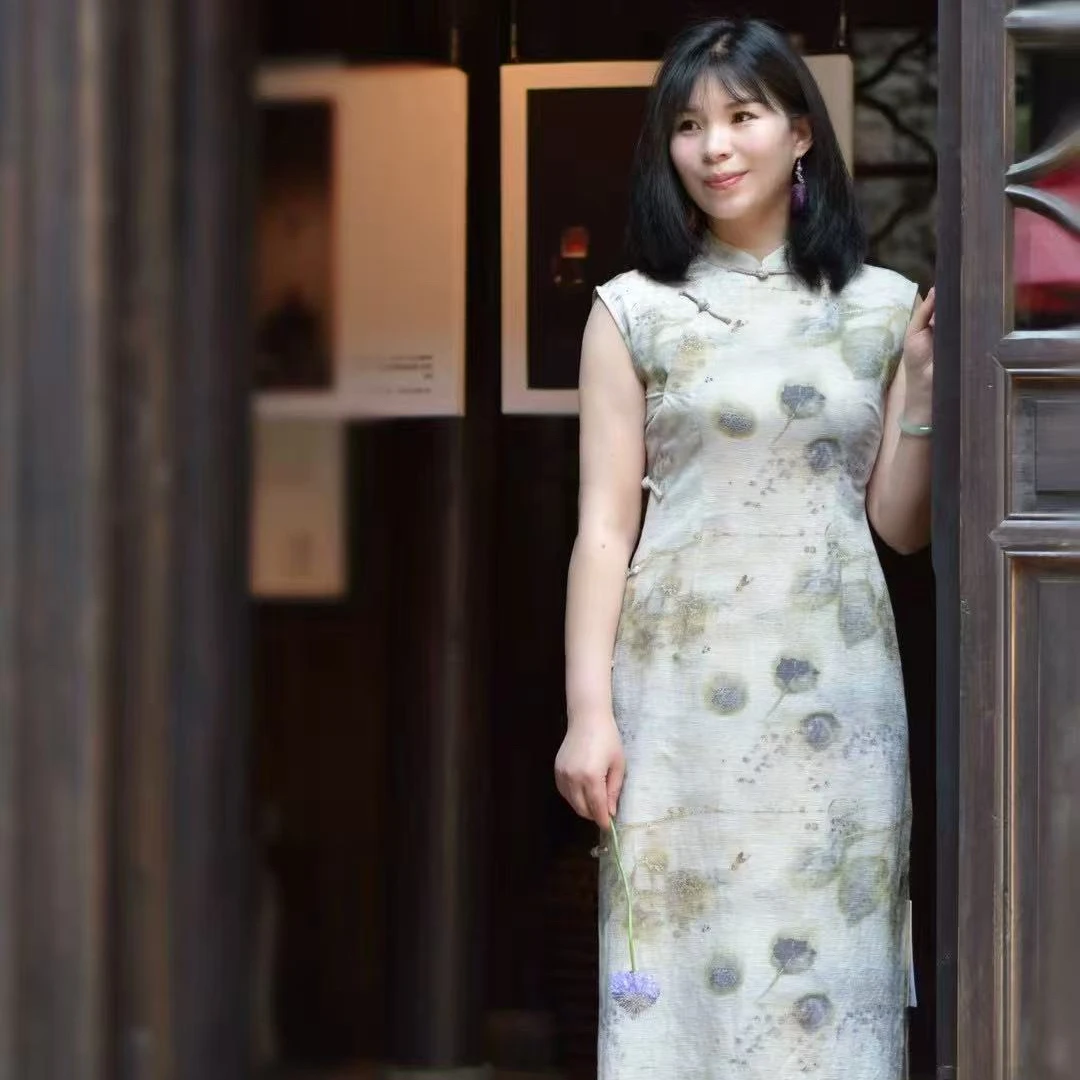 原创设计.新中式旗袍 QL-2725003