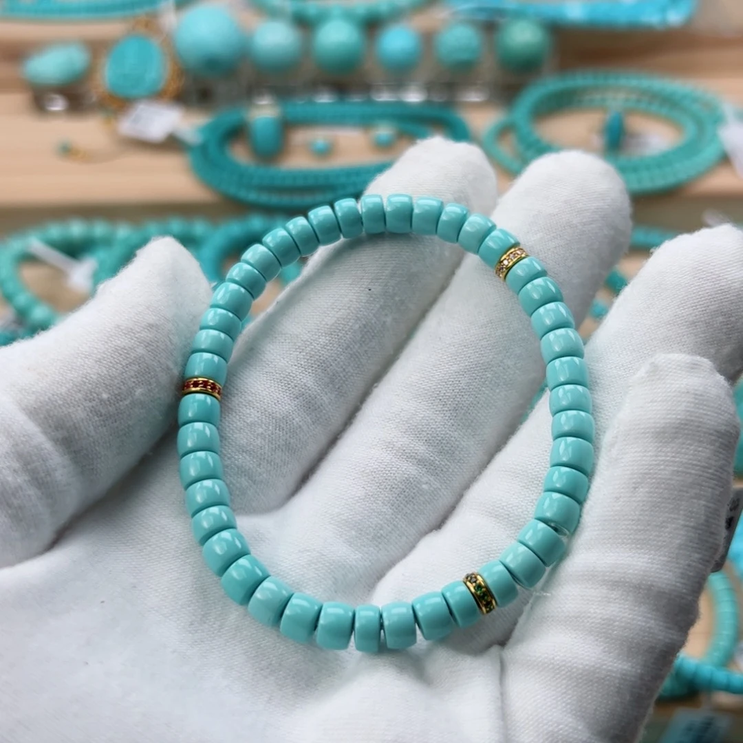 未镶嵌绿松石珠宝奇石