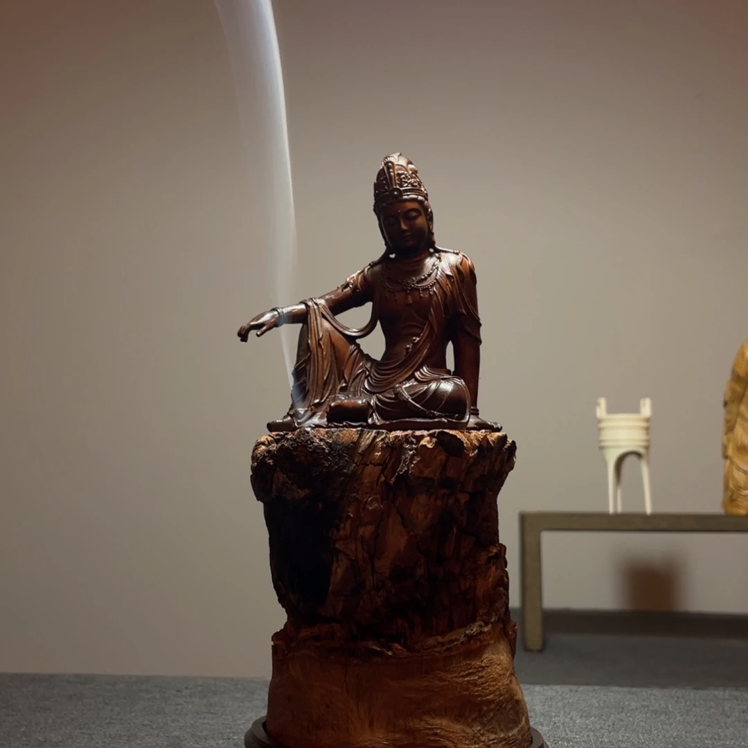 雄***下木质黄杨木➕荔枝木工艺品