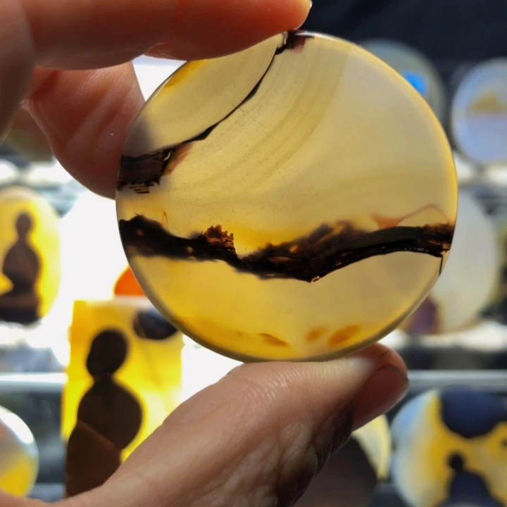 合金玛瑙/玉髓珠宝奇石135