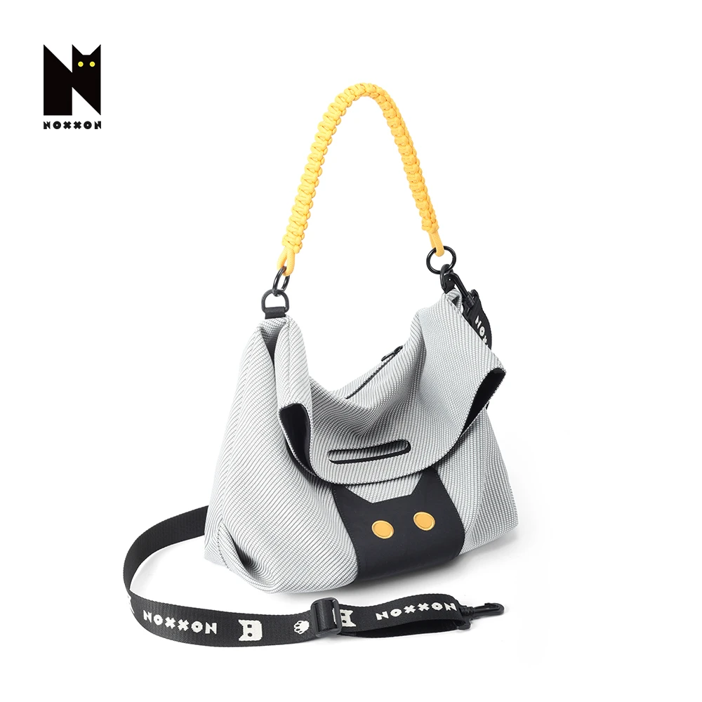 NOXXON混合空变丝单肩包耐磨斜挎包轻便大容量简约通勤包ND0315