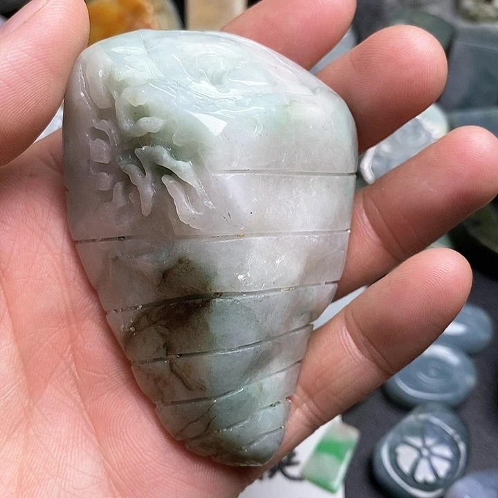 翡翠未镶嵌颈饰天然翡翠109