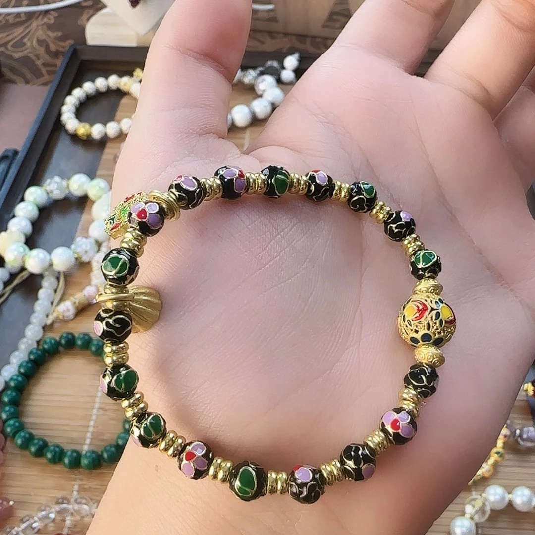 DIY琉璃雍和宫景泰蓝繁花系列