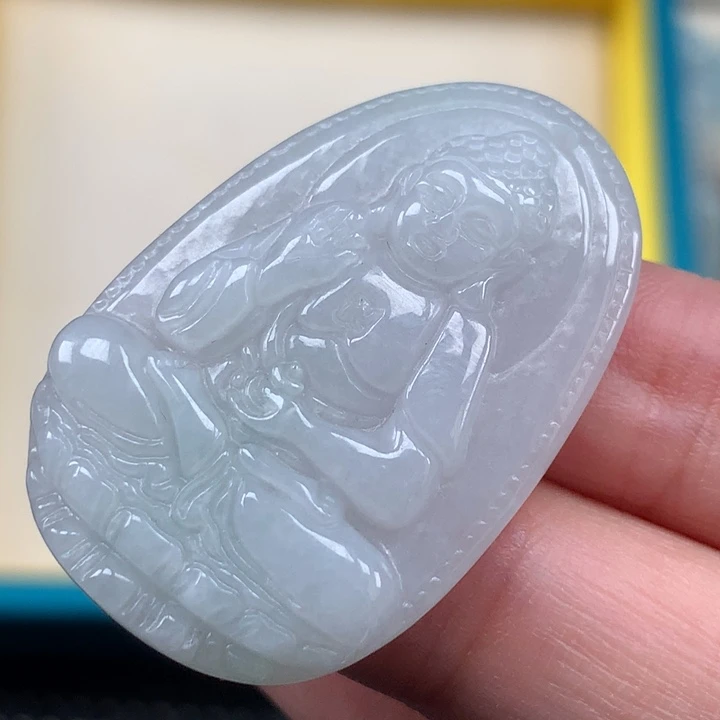 颈饰未镶嵌翡翠阿弥陀佛