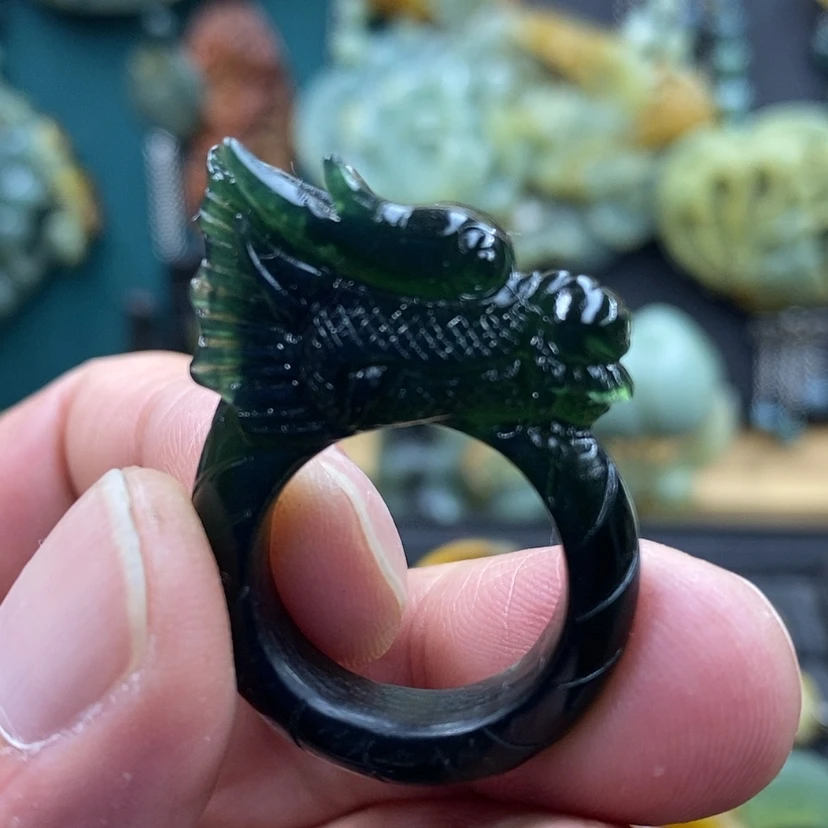 【闪购商品】未镶嵌岫玉戒指