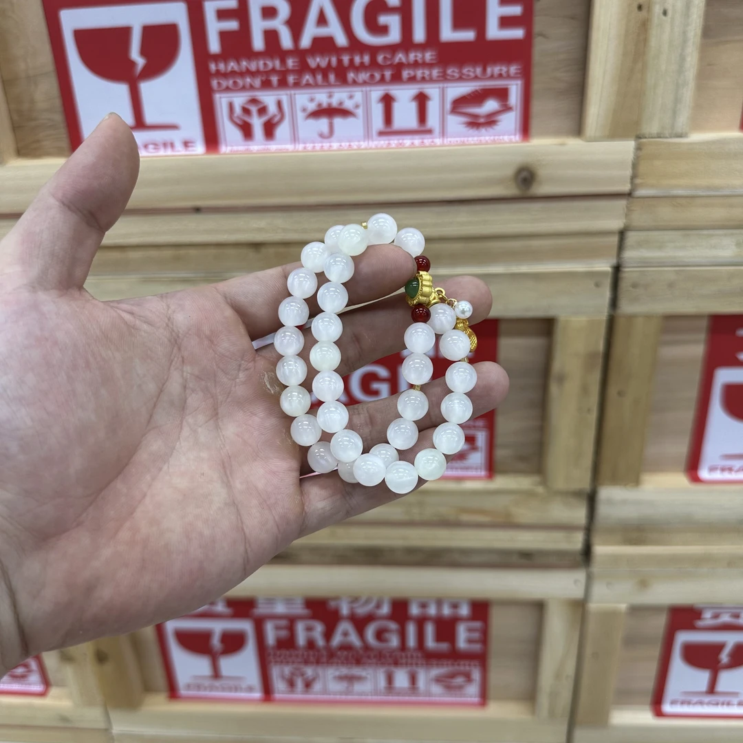 S1076海云母双圈手串无礼盒