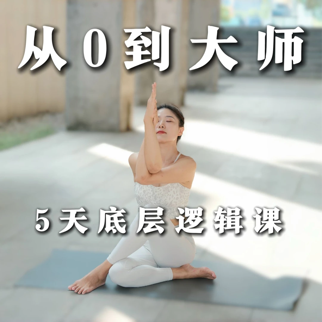 【从0到大师】瑜伽底层逻辑课