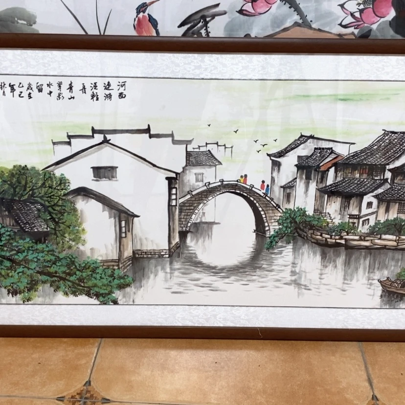 【闪购商品】国画手绘国画带框152.68