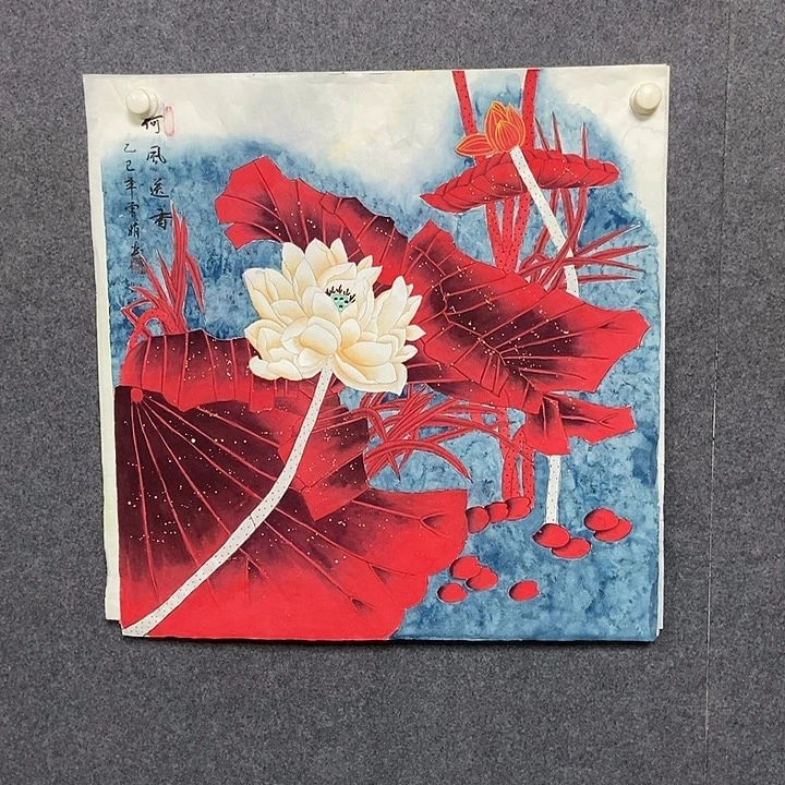 国画四尺斗方一幅