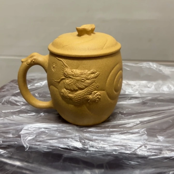 紫砂茶壶黄金段半手不挑330