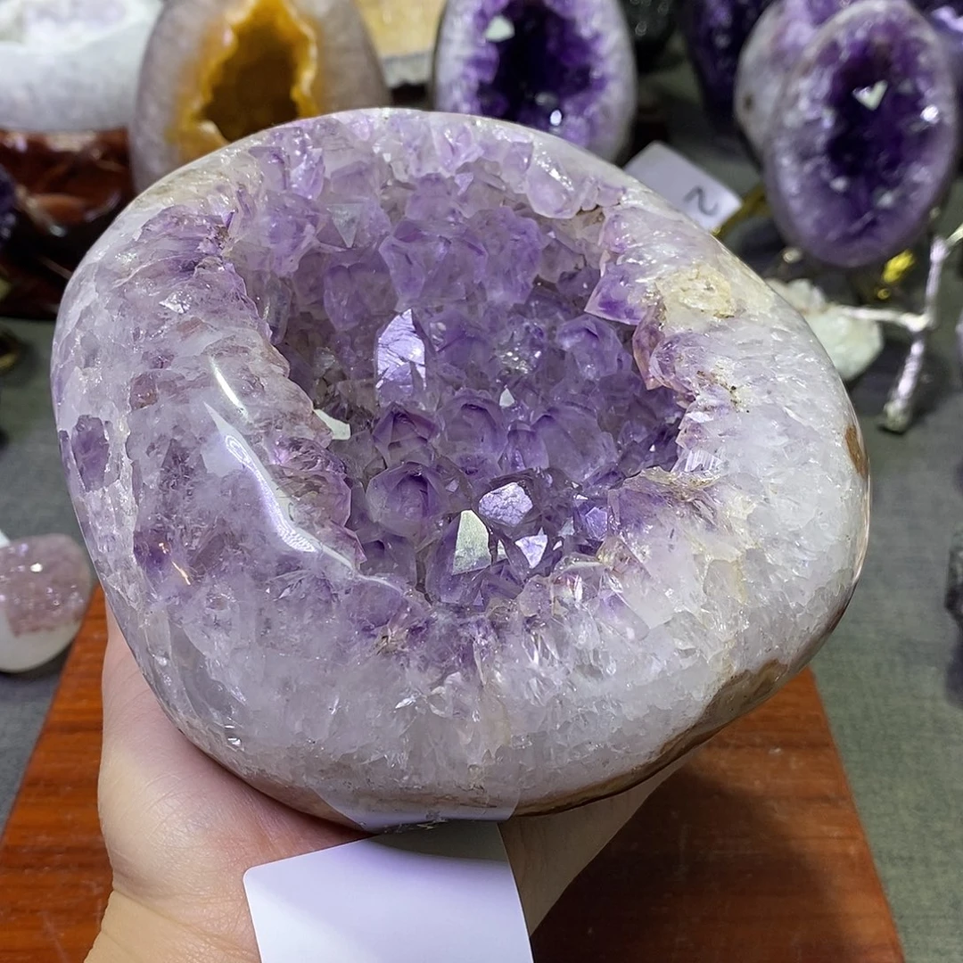 珠宝半成品未镶嵌紫晶