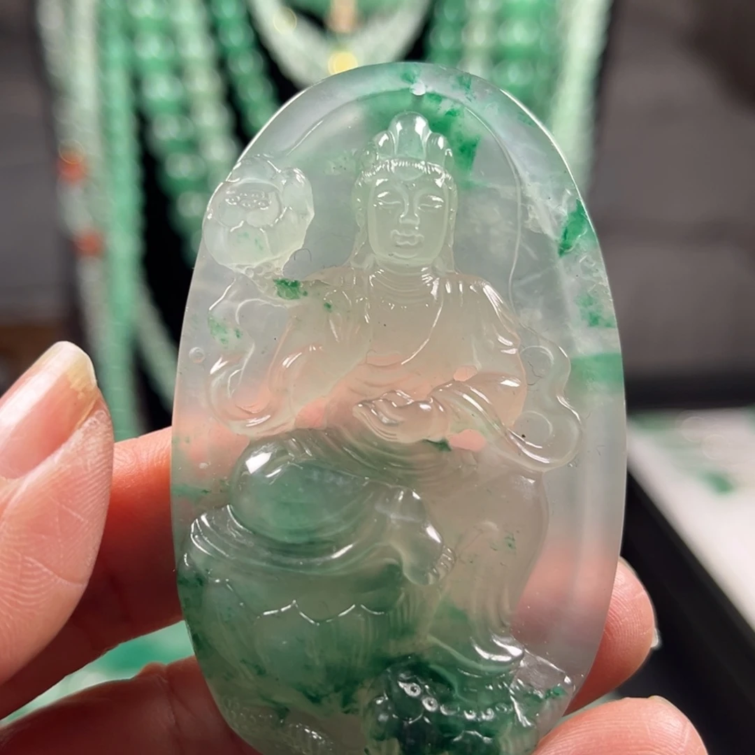 石英质玉吊坠(不含链)合金