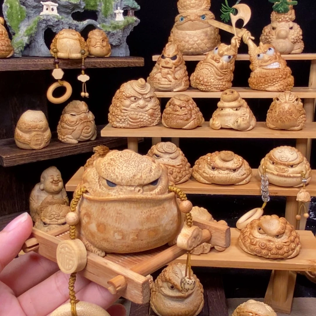 香榧木竹根雕作品欣赏福利款