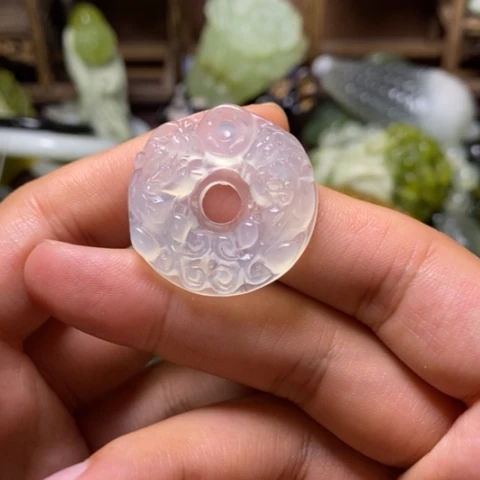 岫玉未镶嵌岫玉手串