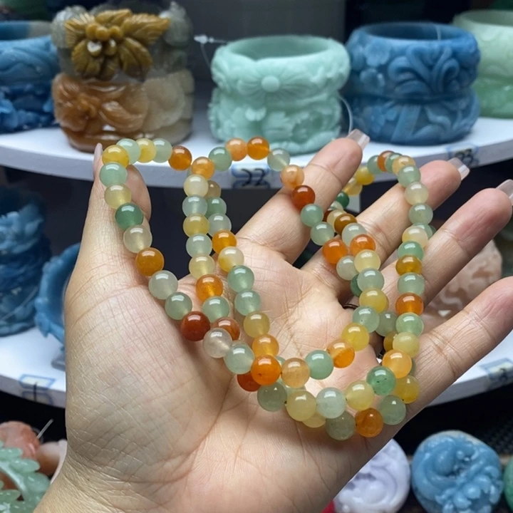 未镶嵌手镯石英岩玉