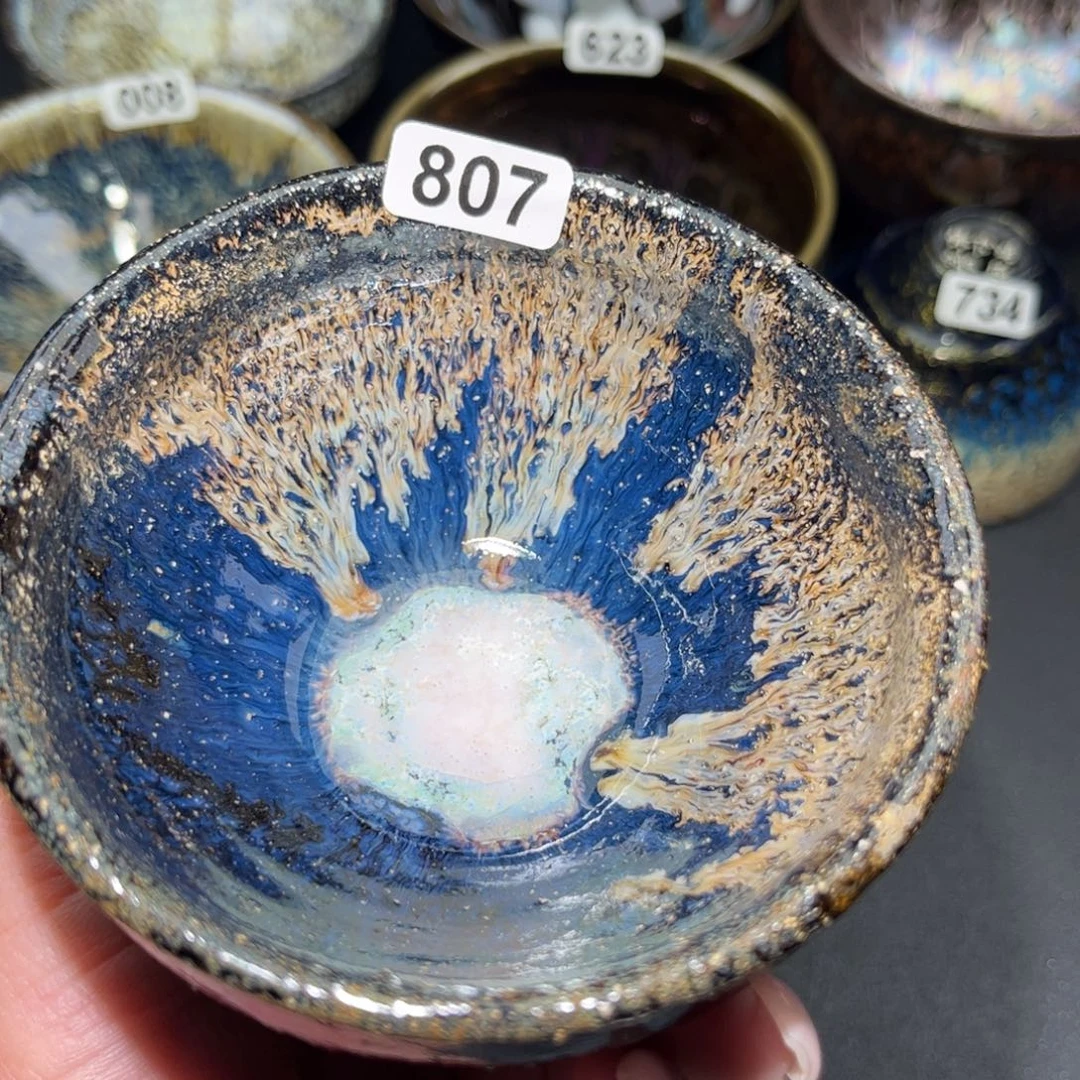 茶盏807 建盏单盏放大漏……