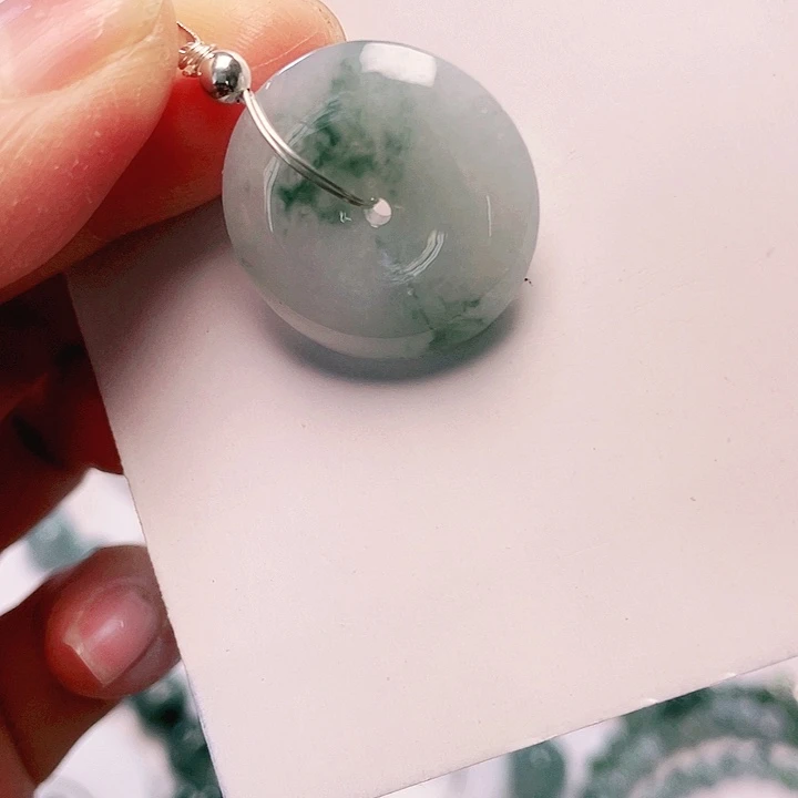 翡翠未镶嵌手链天然翡翠吊坠