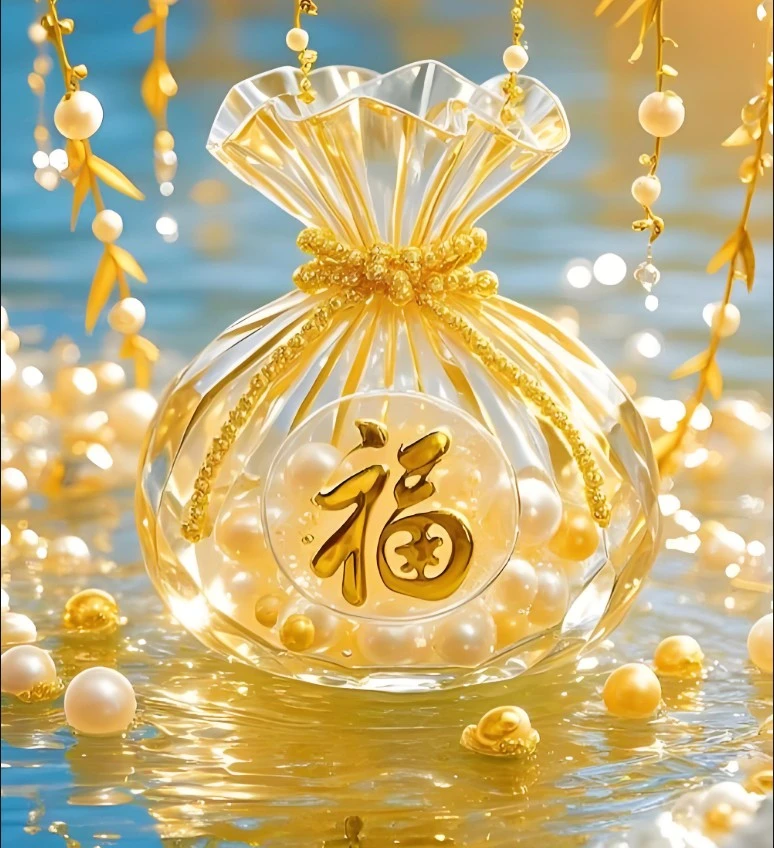 纯手工毛线钩织盆栽