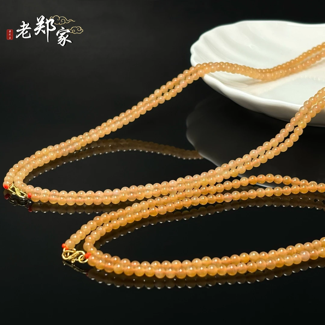 【老郑家】和田玉项链 多样性发一件 约4mm
