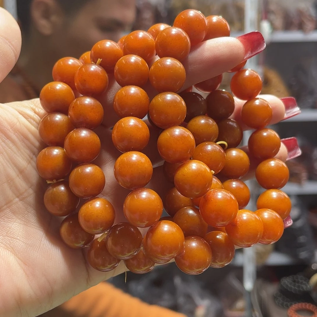 琥珀手链未镶嵌琥珀蜜蜡12