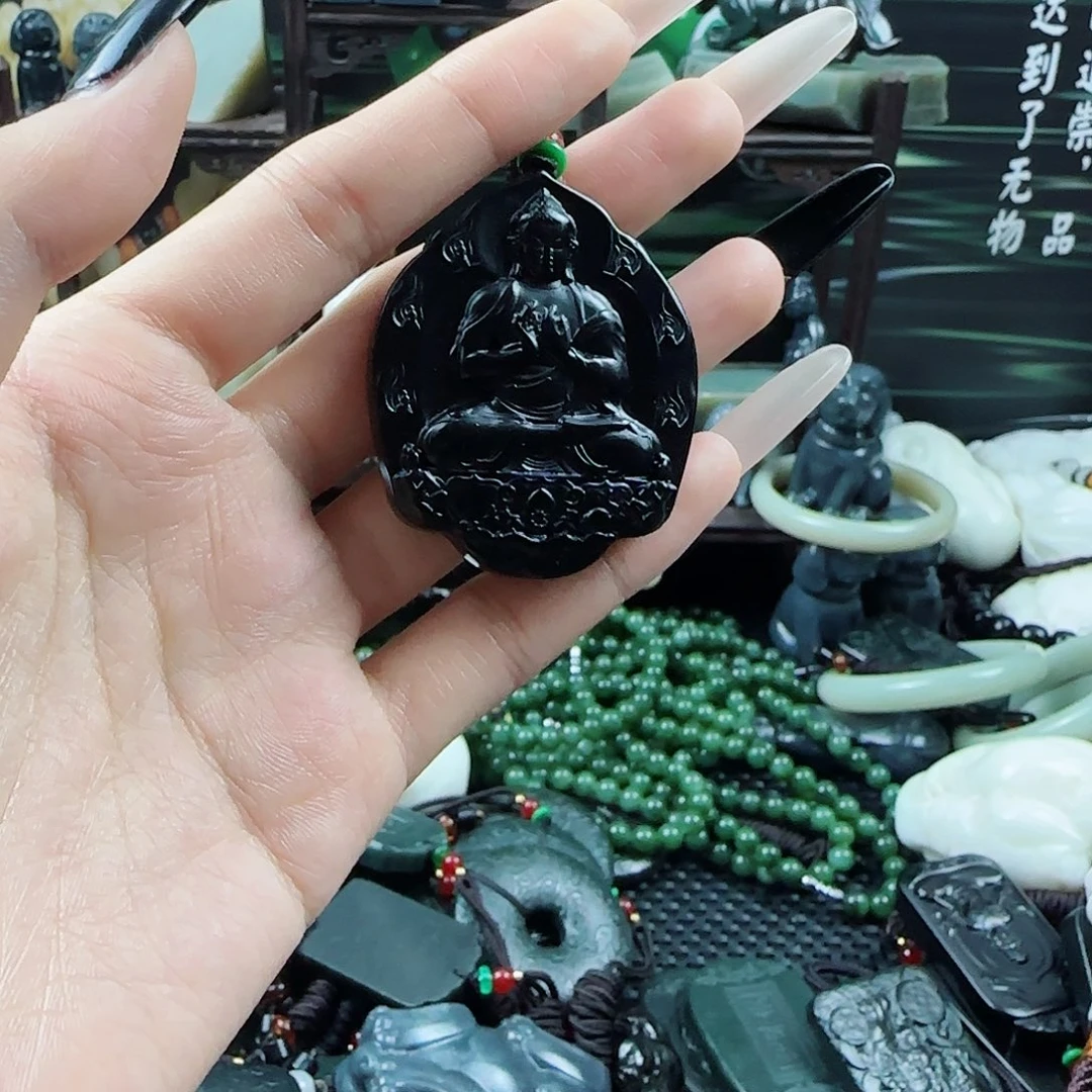 颈饰未镶嵌和田玉