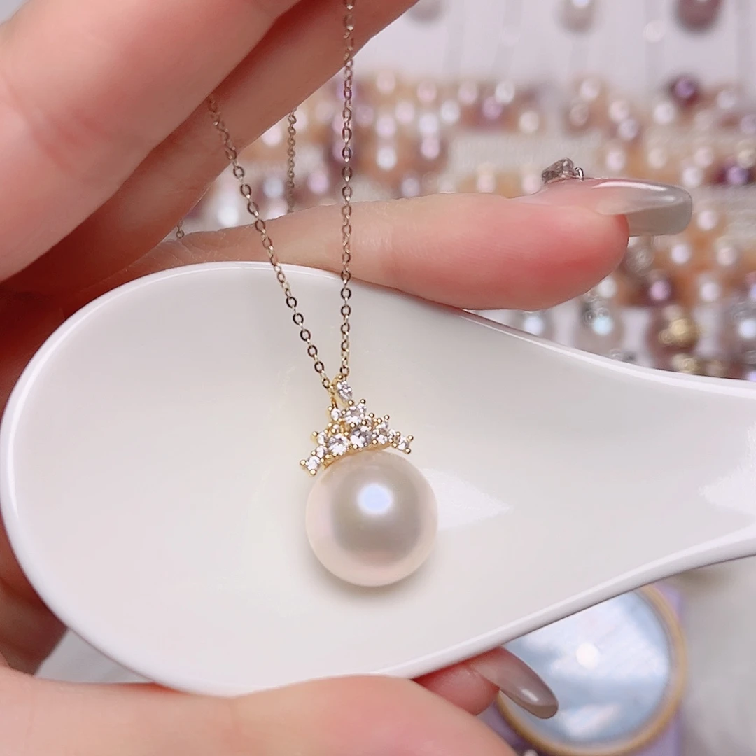 淡水珍珠未镶嵌吊坠(赠链)