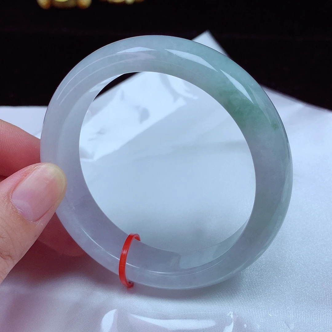 翡翠未镶嵌手镯60圈