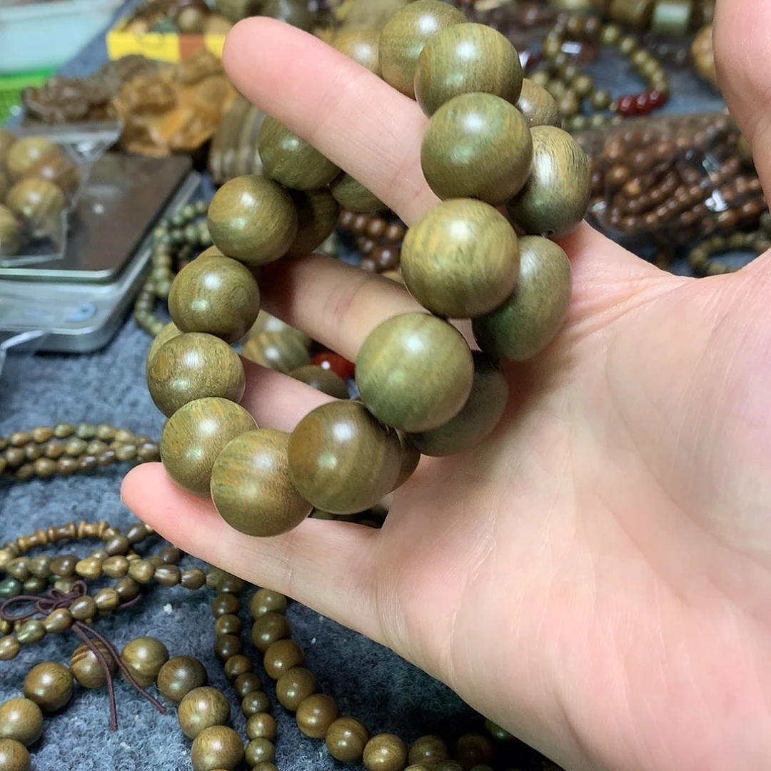 维腊木（绿檀）手串/手链8***哥